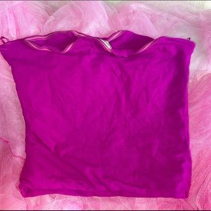 Pink Crop Top